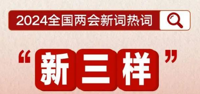 “新三樣”、新質生(shēng)産力、未來(lái)産業......一組圖了解2024全國兩會(huì)新詞熱詞→